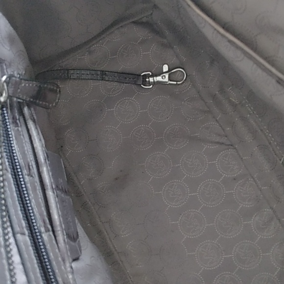 Michael Kors Large Selma Croc Embossed Satchel with wall… - Picture 14 of 16